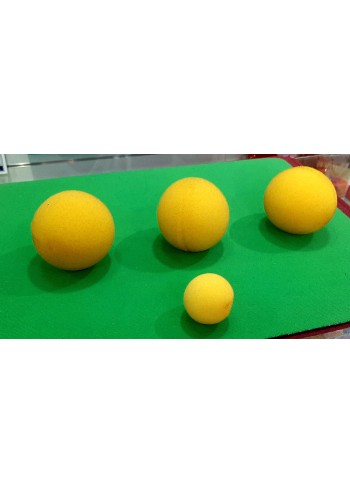 Set de 3 Bolas de Esponja 6cm