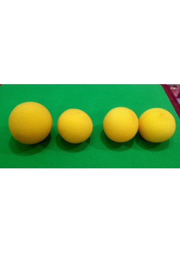 Set De 3 Bolas De Esponjas 5cm