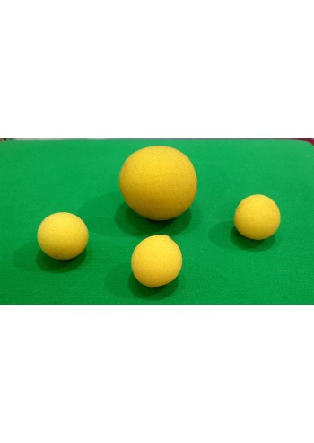 Set de 4 Bolas de Esponjas 3cm