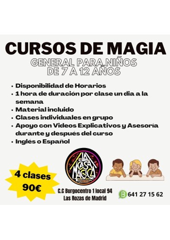 Curso de Magia Para Niños...