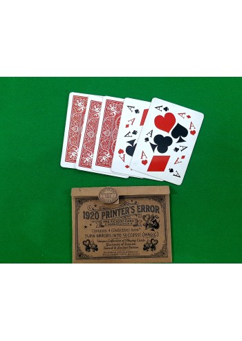 1920 Printers Error Card Trick