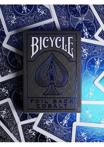 Bicycle Foil Back Cobalt