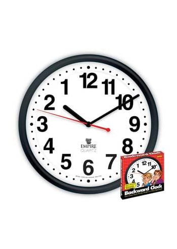 Backward Clock / Reloj al...